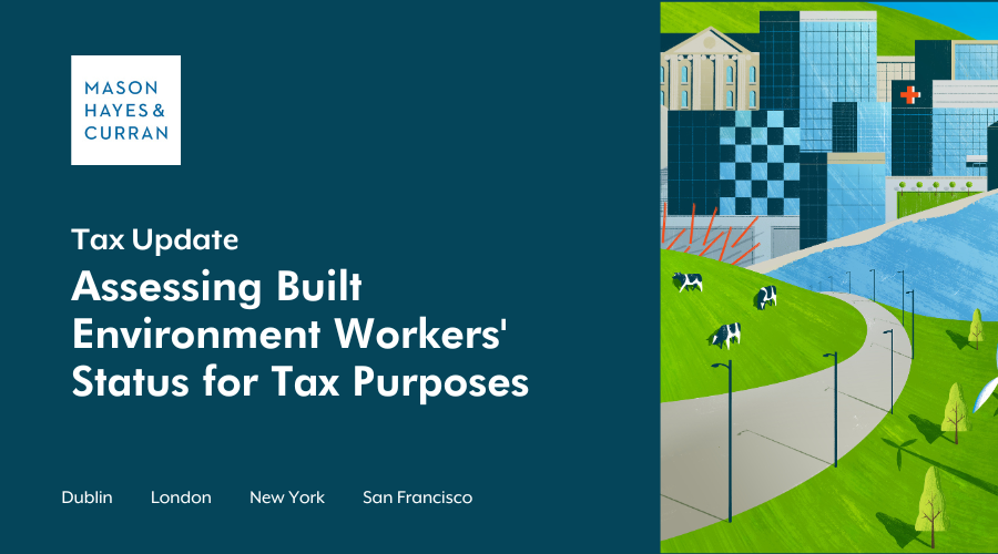 Assessing Built Environment Workers' Status for Tax Purposes