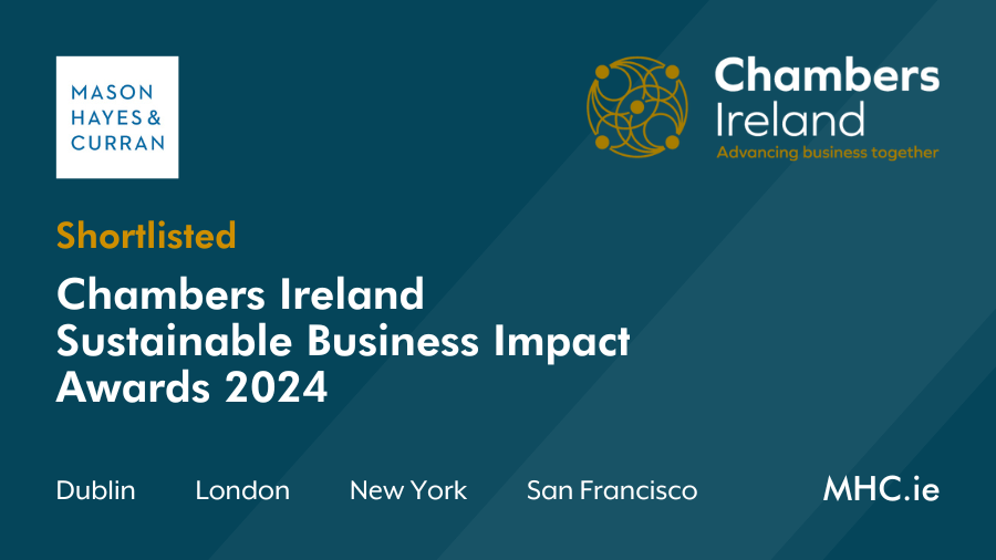 Chambers Ireland Sustainable Business Impact Awards 2024