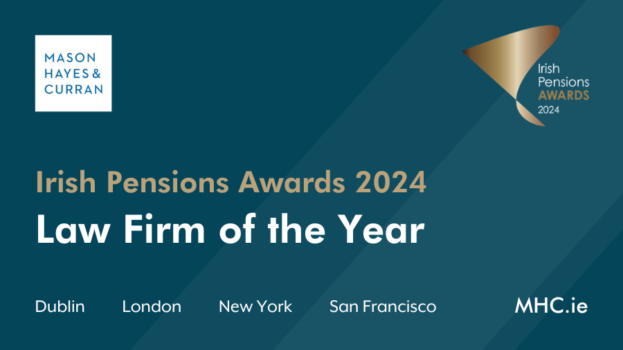 Irish Pensions Awards 2024 - Law Firm of the Year