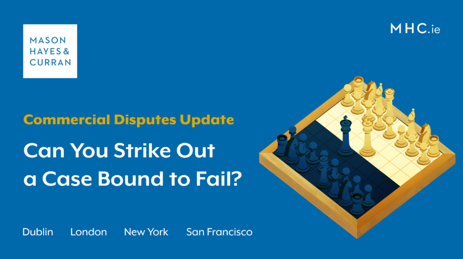 Can you strike out a case bound to fail?