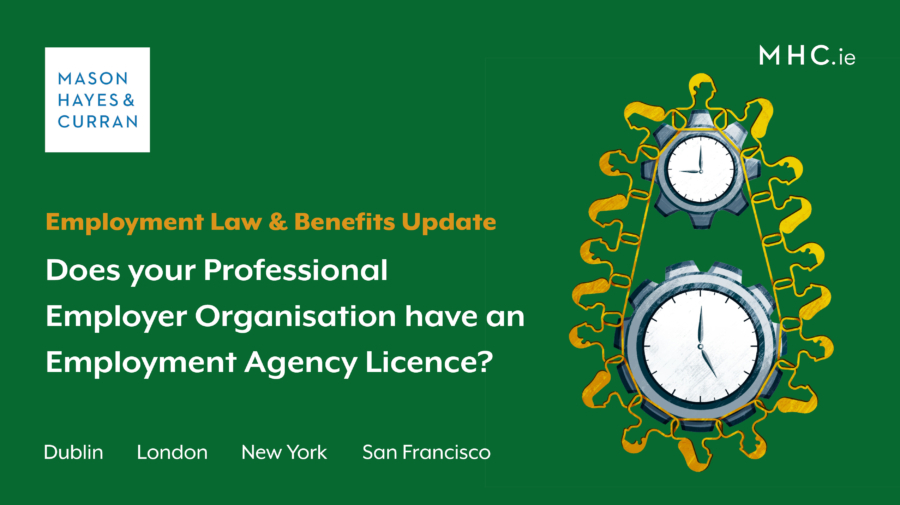 Does your Professional Employer Organisation have an Employment Agency Licence?