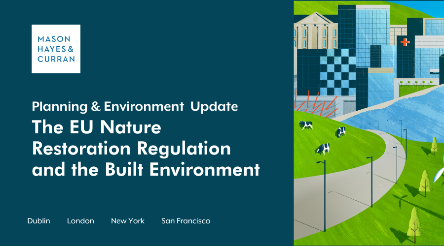 The EU Nature Restoration Regulation and the Built Environment