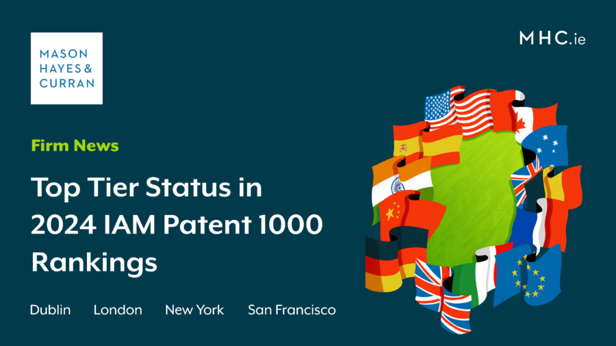 Top Tier Status in 2024 IAM Patent 1000 Rankings