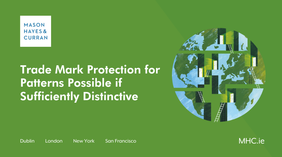 Trade Mark Protection for Patterns Possible if Sufficiently Distinctive